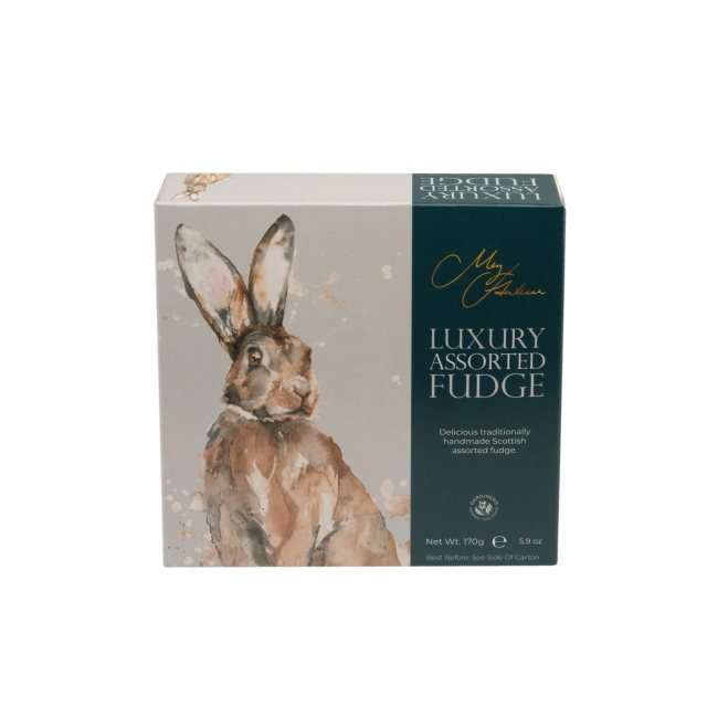 Meg Hawkins Luxury Assorted Fudge Hare 170g