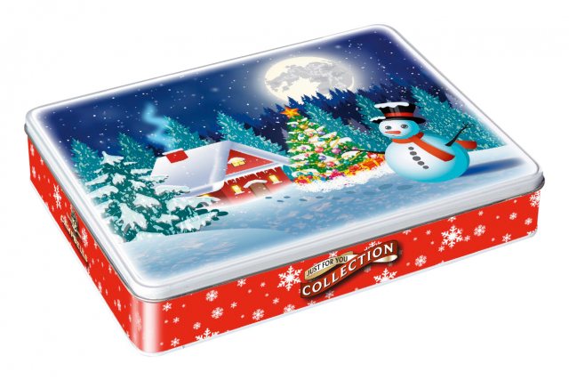 Campbells Shortbread Christmas Scene Tin 150g