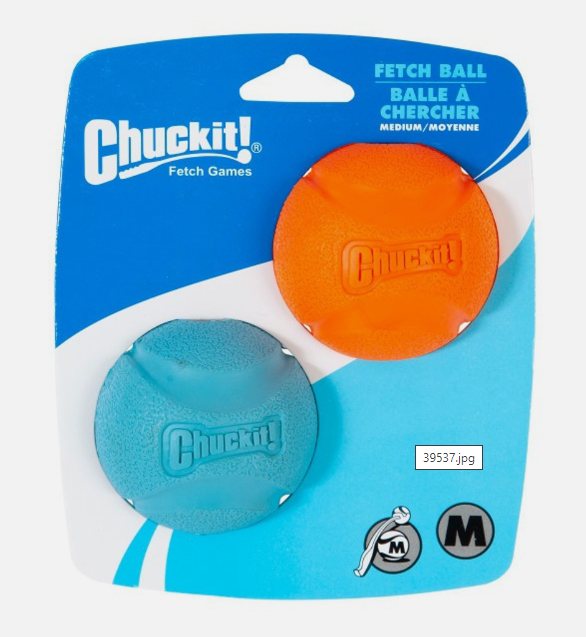 Chuckit! Fetch Ball 2 Pack Medium