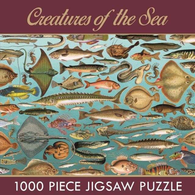 JADE Creatures Of The Sea Jigsaw 1000 Piece