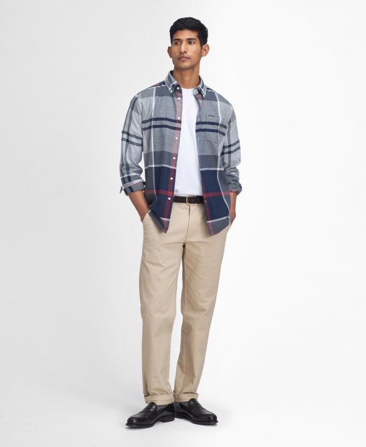 Barbour Dunoon Tartan Shirt Blue Barbour