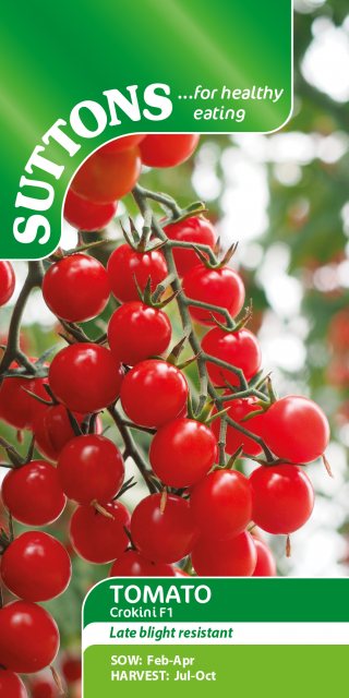 SUTTONS Suttons Tomato Crokini F1 Seed
