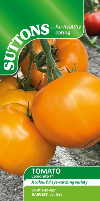 SUTTONS Suttons Tomato Lemonita F1 Seed