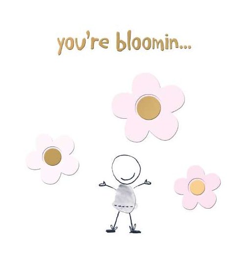 Smudge You're Blooming Amazing Card