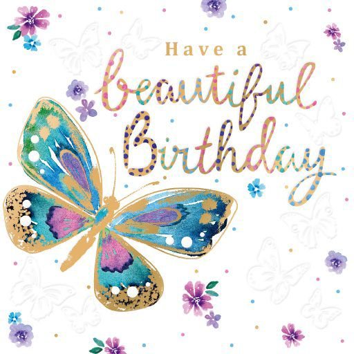 Dottie Beautiful Birthday Card