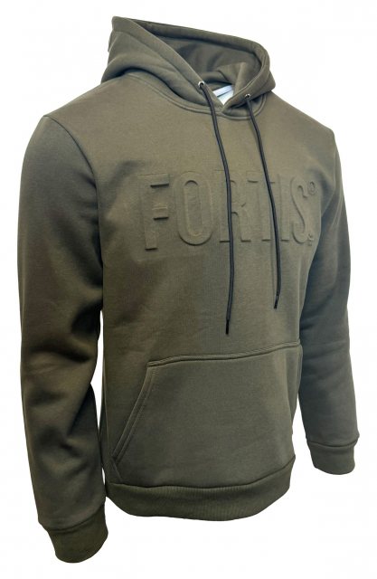 Fortis Fortis Unisex Olive Hoodie Size S