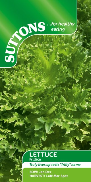 SUTTONS Suttons Lettuce Sativa Frillice Seeds