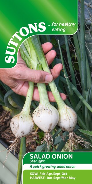 SUTTONS Suttons Onion Allium Cepa Starlight Seeds