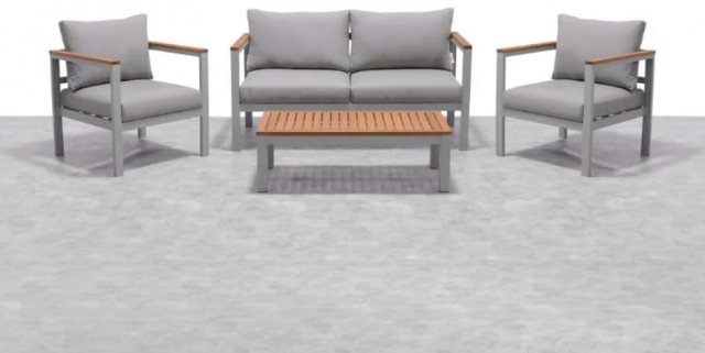 Compact Outdoor Living Barcelona Sofa Set 4 Piece
