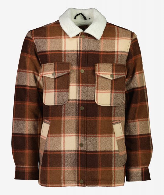 Swanndri Kaituna Sherpa Lined Jacket Mackenzie Check Size L