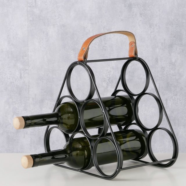 BOLTZE Boltze Botella Triangular Wine Rack Kitchen Mole Avon