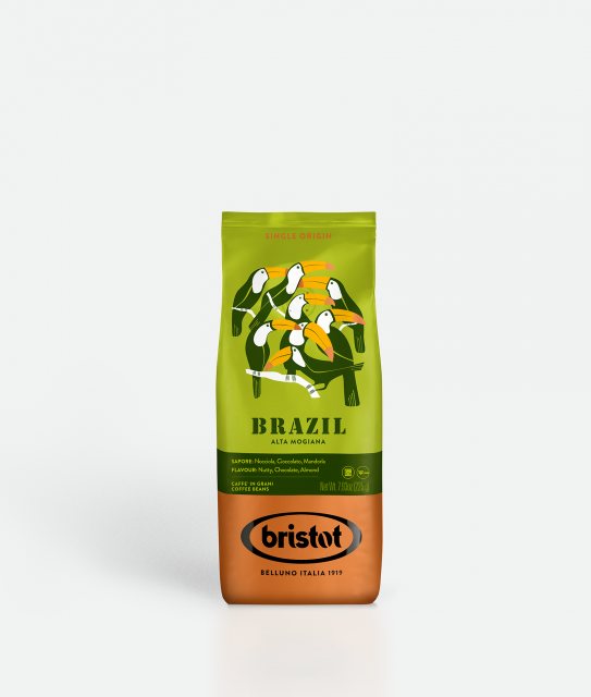 BRISTOT Bristot Brazil Alta Mogiana Coffee Beans 225g