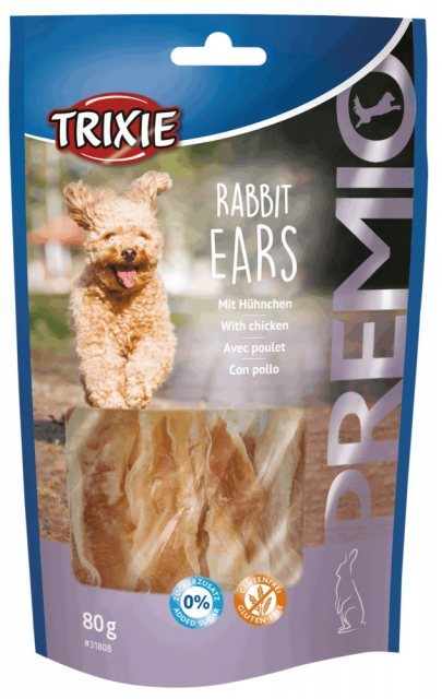 TRIXIE Trixie Premio Rabbit Ear With Fur Single