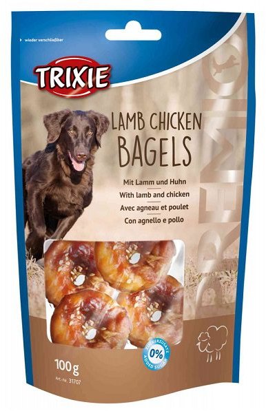 TRIXIE Trixie Premio Lamb & Chicken Bagle 100g