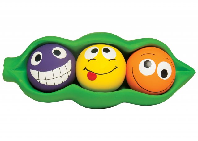 HAPPYPET Latex Peas In A Pod