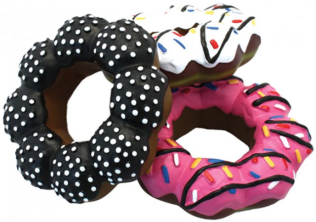 HAPPYPET Vinyl Donut Assorted