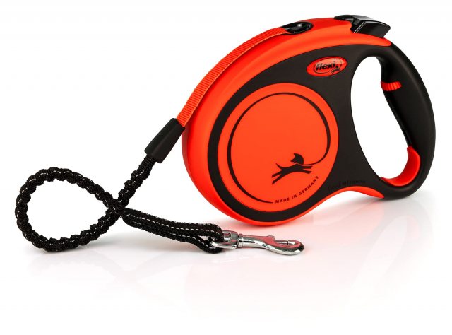 HAPPYPET Flexi Xtreme Tape Lead Orange/Black 5m