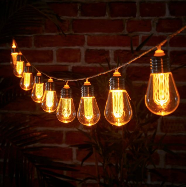 Edison Bulb String Light 10 Pack