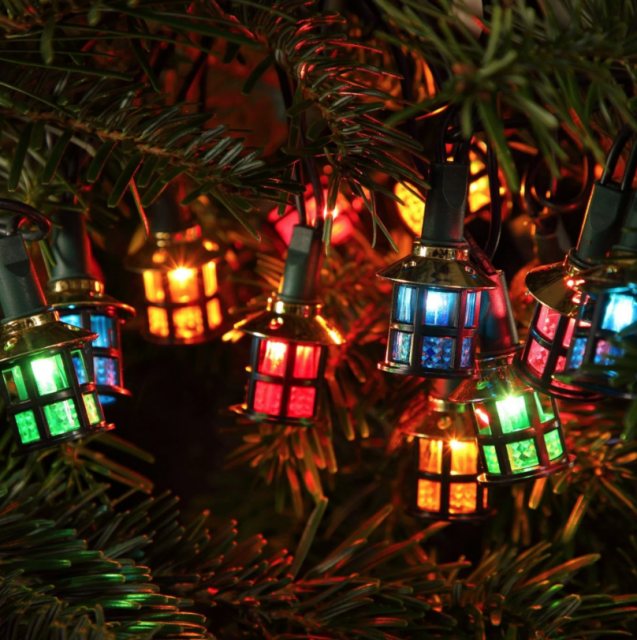 Victorian Lantern String Light Multi Colour LED