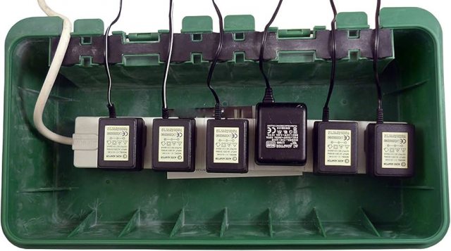 Christmas Lights Weather Box