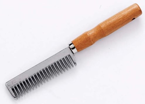 Lincoln Lincoln Tail Comb With Wooden Handle