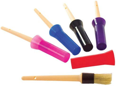 Lincoln Lincoln Hoof Oil Brush With Cap Assorted