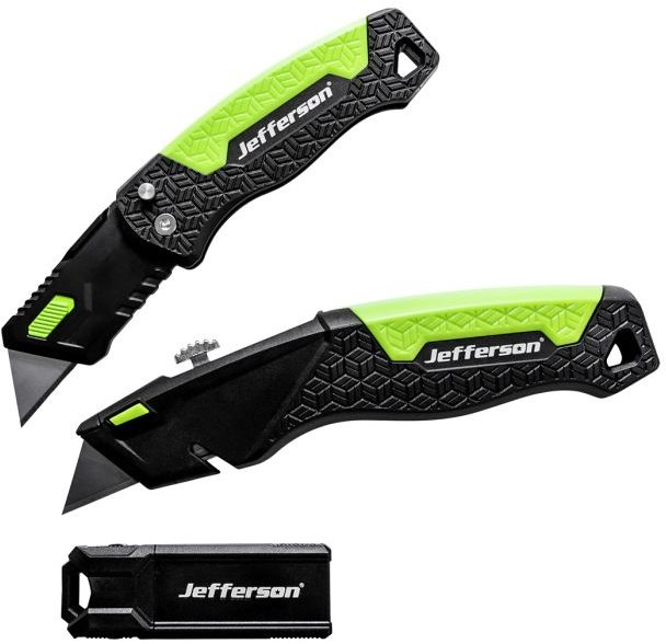 Jefferson Tools Jefferson Utility & Folding Knife Set With Blades