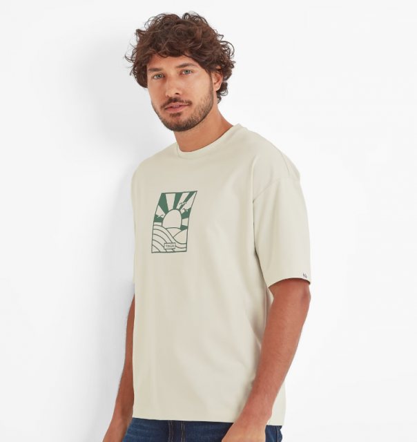 Tog24 Tog24 Varga T-Shirt Stone