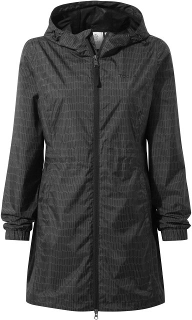 Tog24 Tog24 Kilnsey Waterproof Jacket Black Dash Print