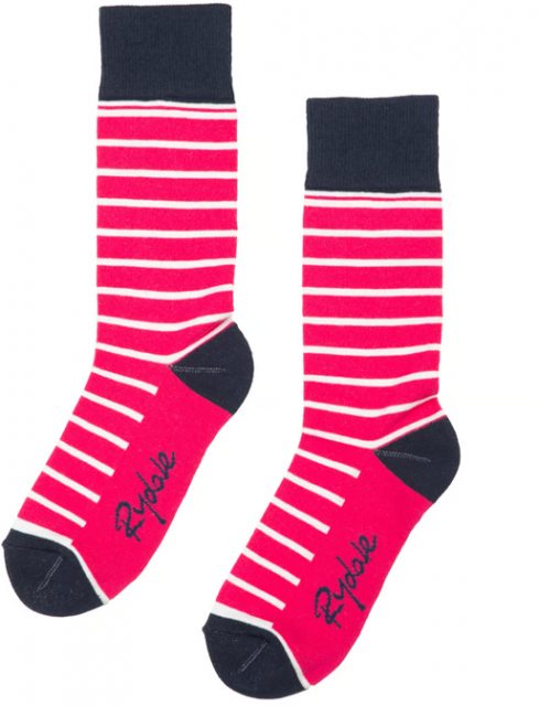 Rydale Rydale Striped Ankle Sock Bonbon Size 4-7