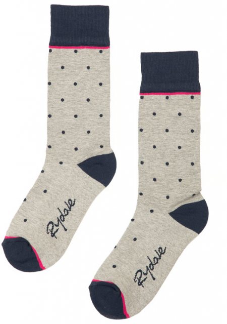 Rydale Rydale Dotty Ankle Sock Marl Grey Size 4-7
