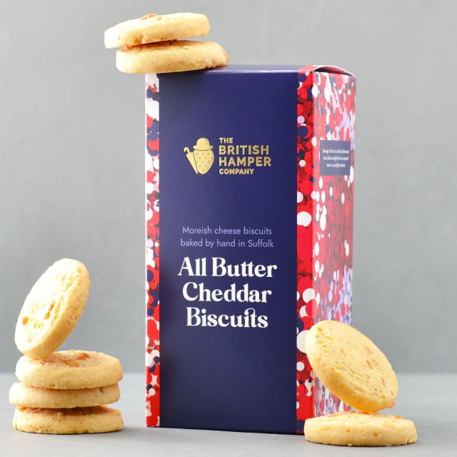 British Hamper All Butter Cheddar Biscuits 100g