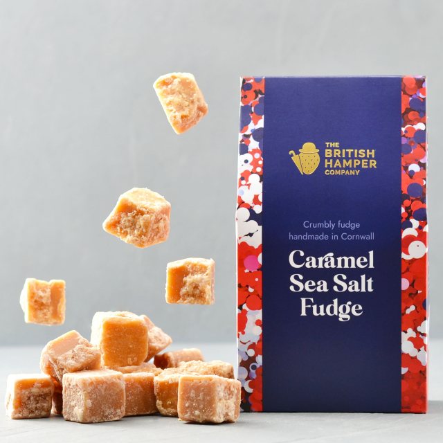 British Hamper Sea Salt Caramel Fudge 150g