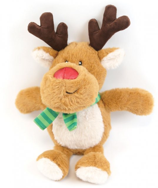 HAPPYPET Happy Pet Ronny Reindeer Dog Toy
