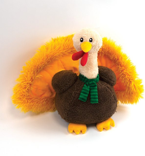 HAPPYPET Happy Pet Terry The Turkey Dog Toy