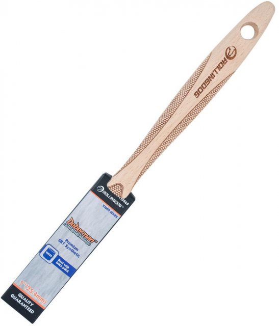 Rolling Dog Doberman Flat Paint Brush