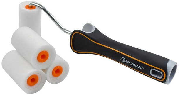 Rolling Dog Super Egde Mini High Density Paint Roller Set 2"