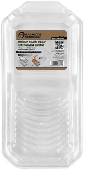 Rolling Dog Paint Tray Liners 5 Pack