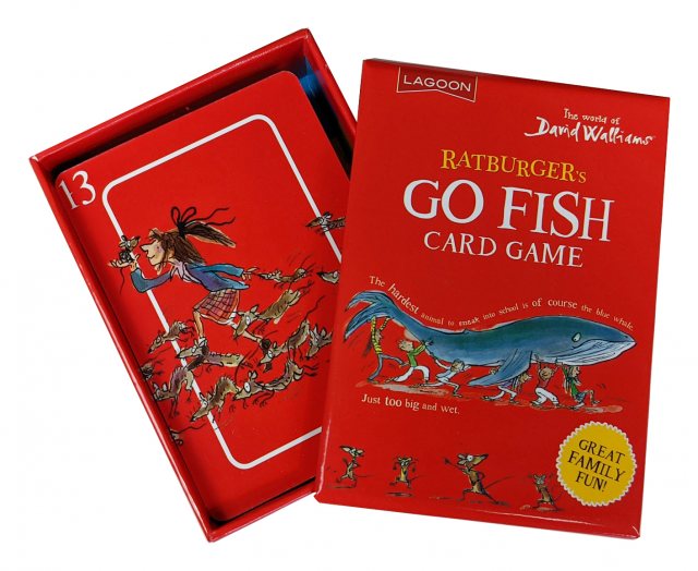 David Walliams Ratburger's Go Fish Card Game