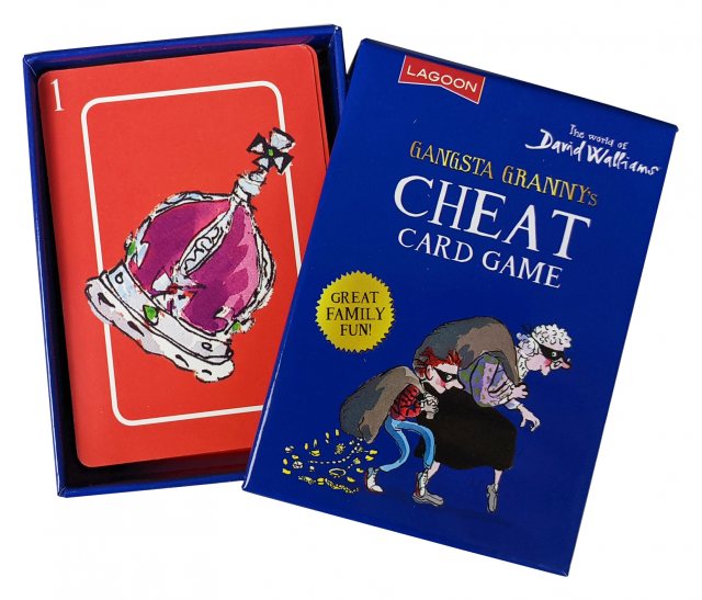 David Walliams Gangsta Granny's Cheat Card Game