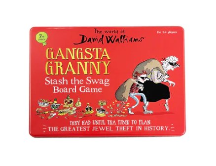 David Walliams Gangsta Granny Stash The Sqag Board Game