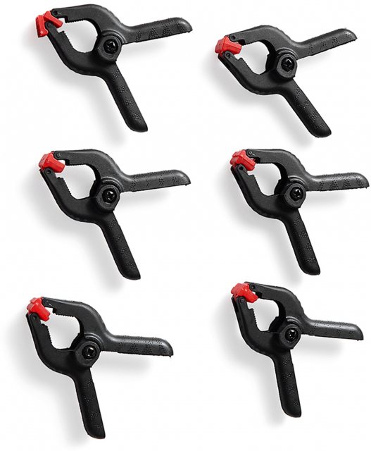 Dekton Plastic Clamp 2" 6 Pack