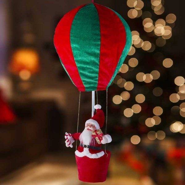 Three Kings Santa's Hot Air Balloon 80cm