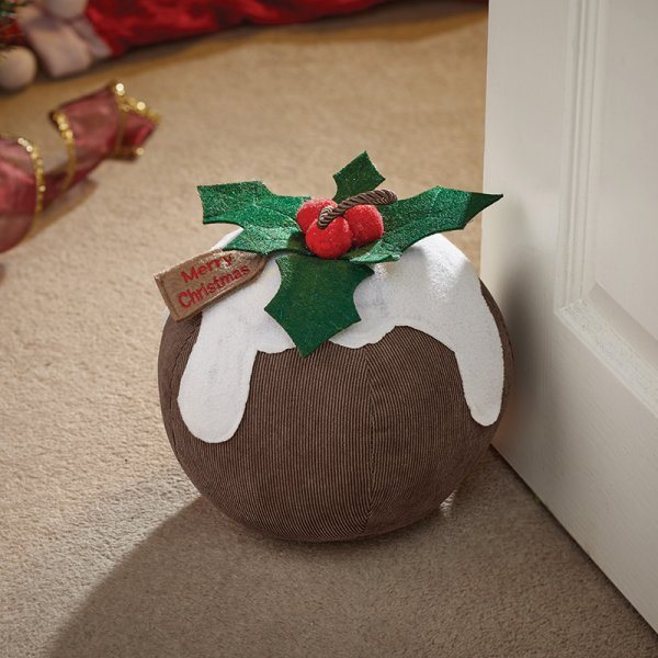 Three Kings Christmas Pudding Doorstop