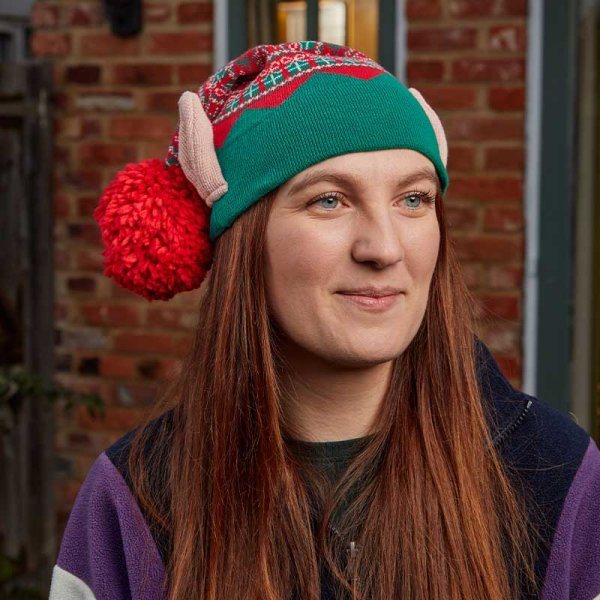 Three Kings Luxury Beanie Hat Elf