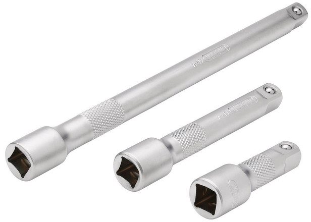 Draper Draper Extension Bar Set 1/2" Drive 3 Piece