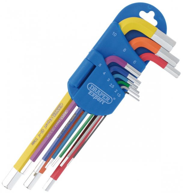 Draper Draper Expert Metric Long Arm Hex Key Set 9 Piece