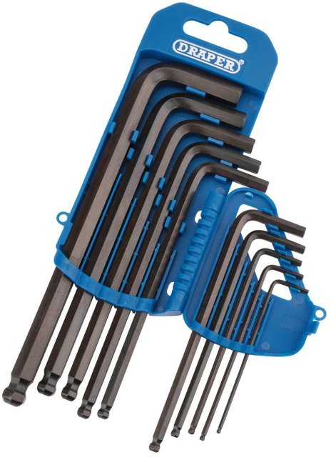 Draper Draper Hexago & Ball End Key Set 10 Piece
