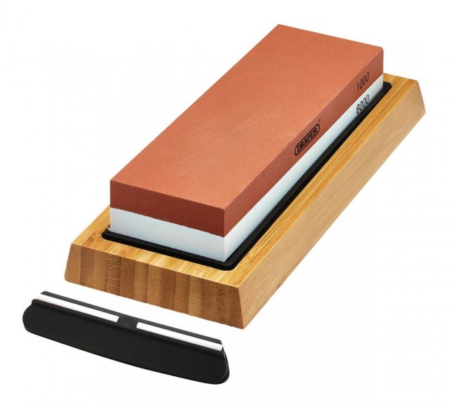 Draper Draper Double Sided Whetstone Sharpening Stone 1000/6000 Grit
