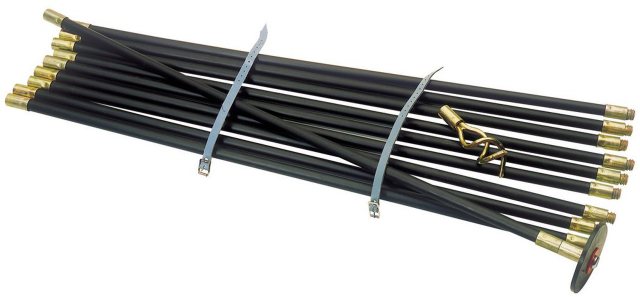 Draper Draper Polypropylene Drain Rod Set 9m 12 Piece